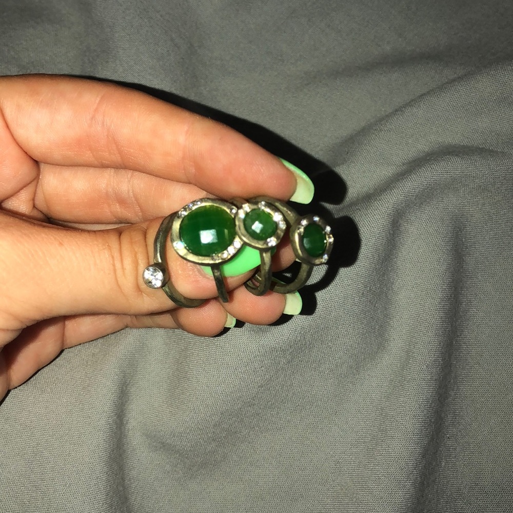 Target green ring set